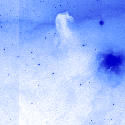 Horsehead — DSS Blue blues_r colormap