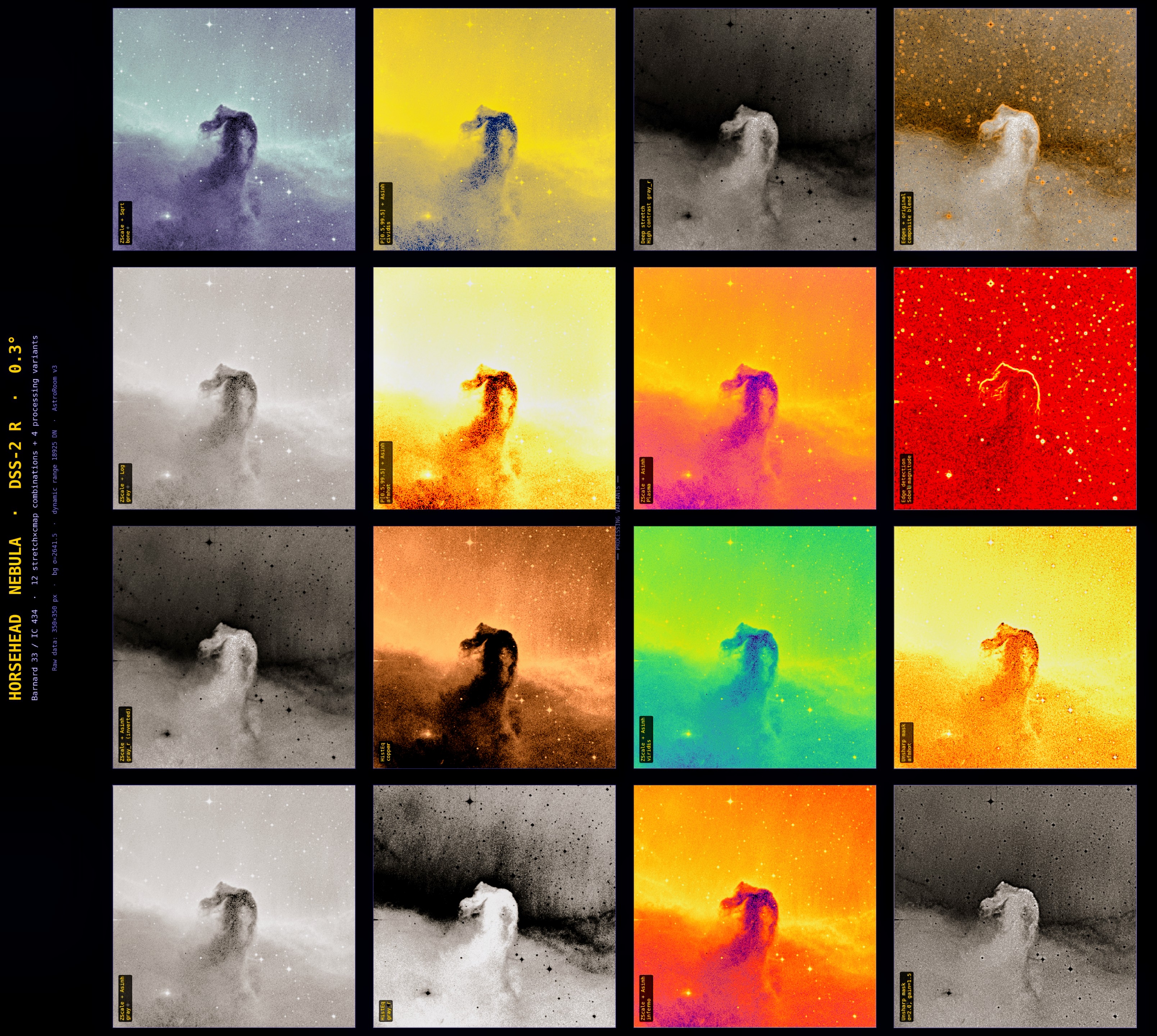 Horsehead — deep DSS stack